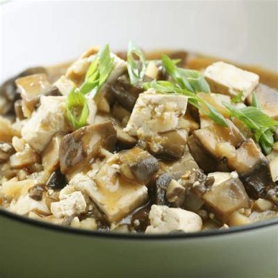  Le Tofu Braisé aux Champignons Shiitake et à la Sauce Douce-Salée : Délices du Nord-Est Chinois qui Font Salivater !