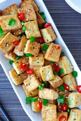  Le Tofu Croustillant au Paprika: Un mélange savoureux de textures croquantes et d’une saveur épicée enivrante !