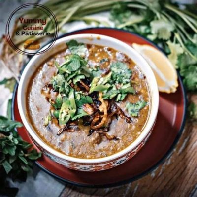  Haleem: Un Rêve Crémeux de Lentilles et de Viandes Fondantes!