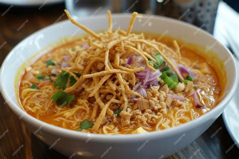  Khao Soi : Un bouillon réconfortant aux saveurs épicées et crémeuses !